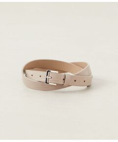 NEWYORKER / ニューヨーカー ベルト・サスペンダー | クロコ型押し角バックルベルト