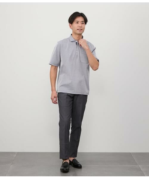 NEWYORKER / ニューヨーカー チノ・ワークパンツ | COOL COMFORT キシリッシュオックス ウエストアジャストパンツ | 詳細13