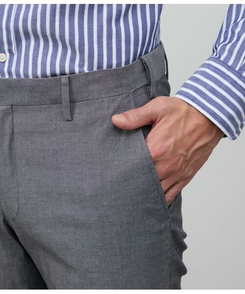 NEWYORKER / ニューヨーカー チノ・ワークパンツ | COOL COMFORT キシリッシュオックス ウエストアジャストパンツ | 詳細4