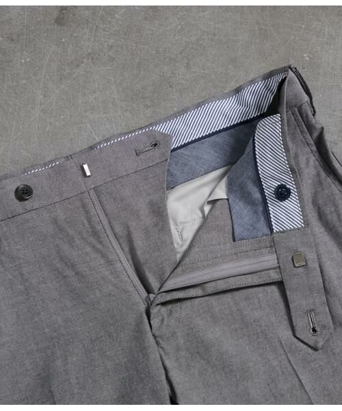 NEWYORKER / ニューヨーカー チノ・ワークパンツ | COOL COMFORT キシリッシュオックス ウエストアジャストパンツ | 詳細5