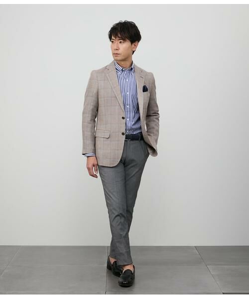 NEWYORKER / ニューヨーカー チノ・ワークパンツ | COOL COMFORT キシリッシュオックス ウエストアジャストパンツ | 詳細7