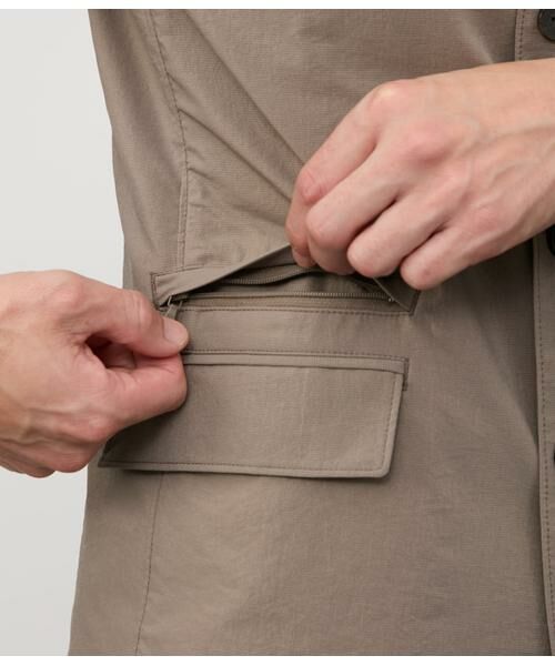 NEWYORKER / ニューヨーカー その他アウター | COOLDOTS ミニリップストップ コンバーチブルアウター | 詳細11