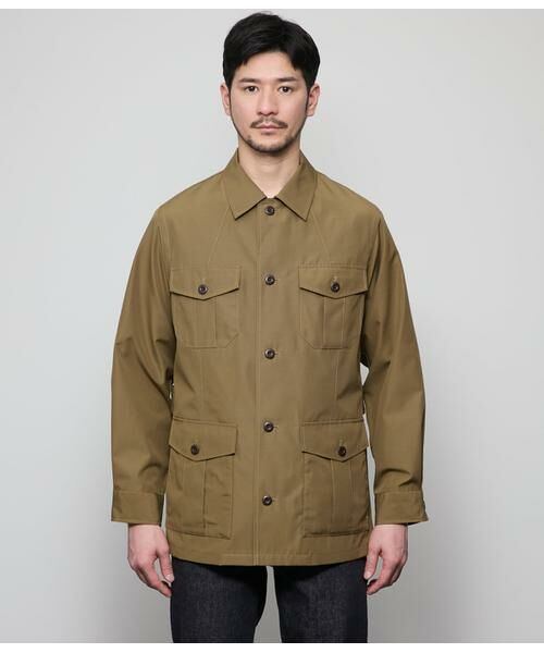 BABYLONE コットンサブレサファリジャケット セール】コットンサブレサファリジャケット（ミリタリー