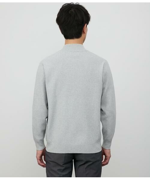 NEWYORKER / ニューヨーカー カーディガン・ボレロ | プレーティング ジップアップカーディガン | 詳細3