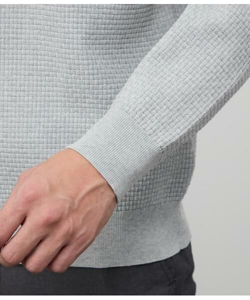 NEWYORKER / ニューヨーカー カーディガン・ボレロ | プレーティング ジップアップカーディガン | 詳細5