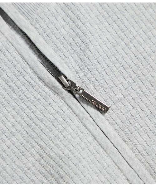 NEWYORKER / ニューヨーカー カーディガン・ボレロ | プレーティング ジップアップカーディガン | 詳細6