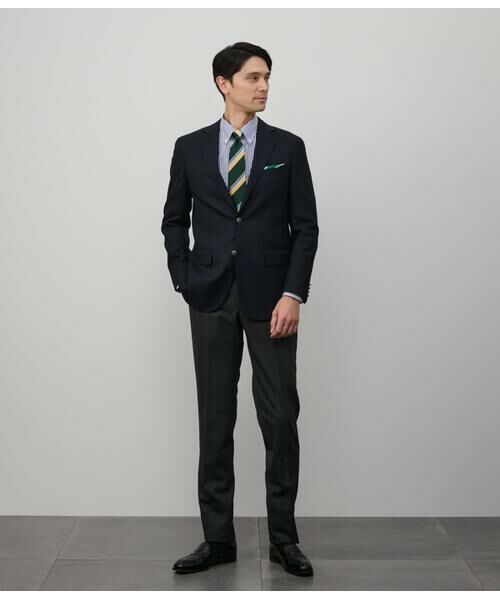 NEWYORKER / ニューヨーカー テーラードジャケット | TRAVEL COMFORT メッシュ ブレザー | 詳細11