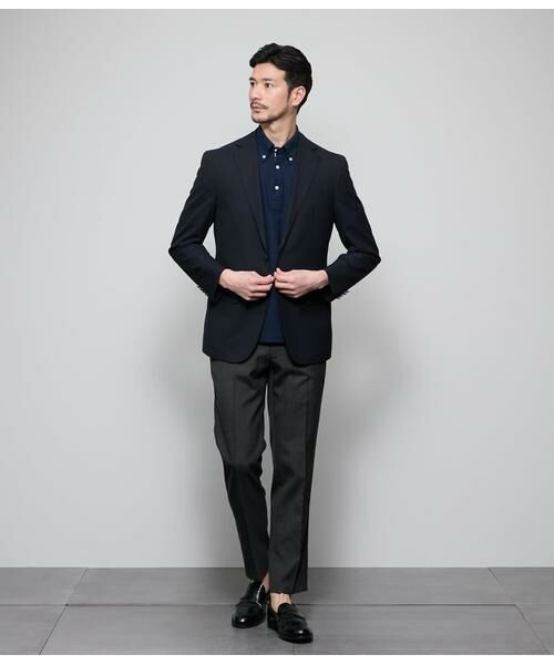 NEWYORKER / ニューヨーカー テーラードジャケット | TRAVEL COMFORT メッシュ ブレザー | 詳細13