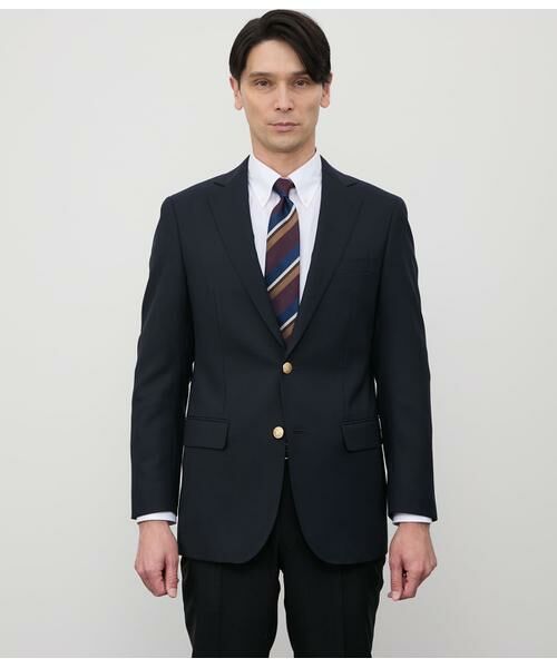 NEWYORKER / ニューヨーカー テーラードジャケット | HERITAGE CLOTH 無地 トロピカル ブレザー | 詳細1