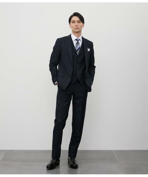 NEWYORKER / ニューヨーカー テーラードジャケット | HERITAGE CLOTH 無地 トロピカル ブレザー | 詳細12