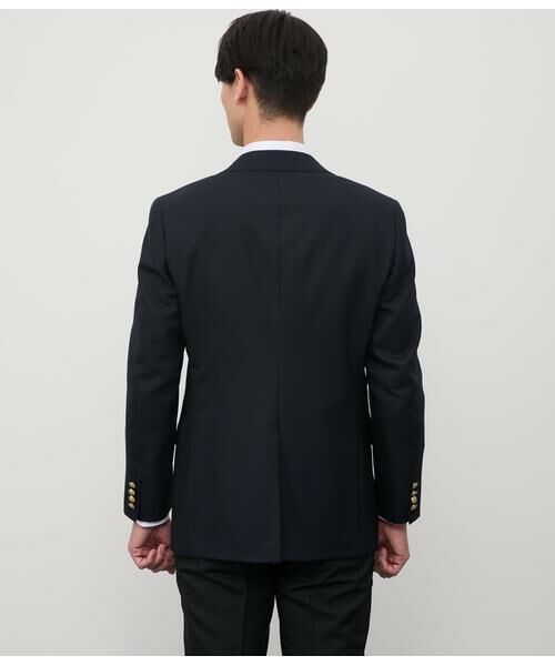NEWYORKER / ニューヨーカー テーラードジャケット | HERITAGE CLOTH 無地 トロピカル ブレザー | 詳細3
