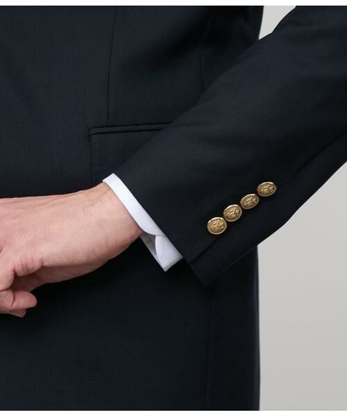 NEWYORKER / ニューヨーカー テーラードジャケット | HERITAGE CLOTH 無地 トロピカル ブレザー | 詳細5