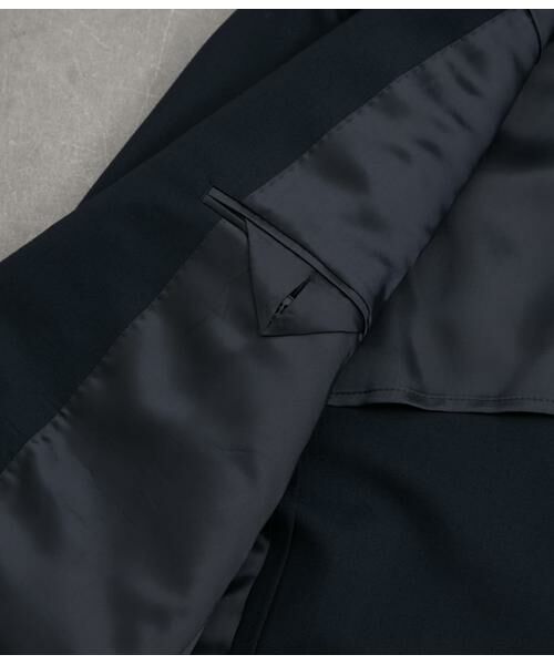 NEWYORKER / ニューヨーカー テーラードジャケット | HERITAGE CLOTH 無地 トロピカル ブレザー | 詳細8