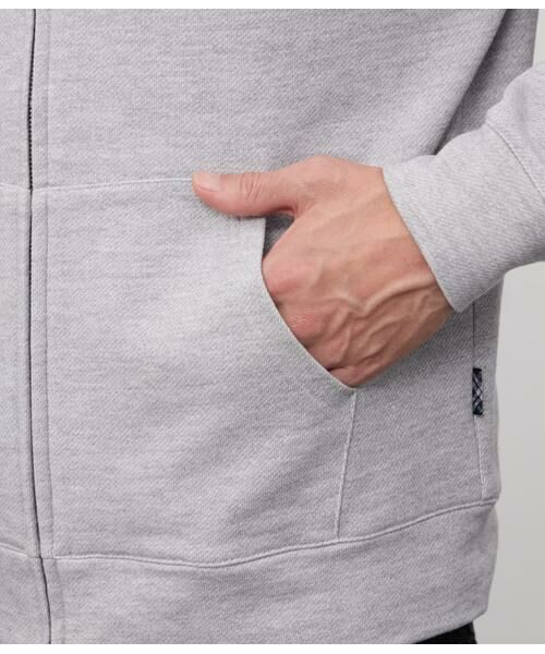 NEWYORKER / ニューヨーカー カットソー | 裏毛ジップアップパーカ | 詳細6