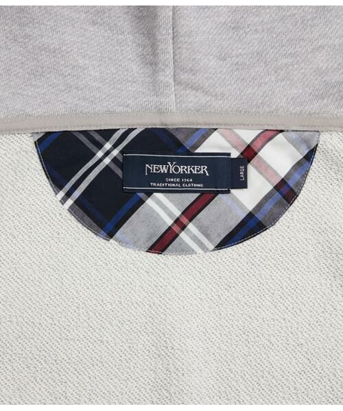 NEWYORKER / ニューヨーカー カットソー | 裏毛ジップアップパーカ | 詳細9