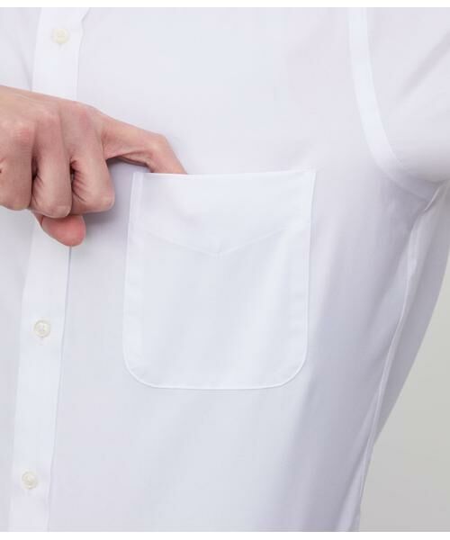 NEWYORKER / ニューヨーカー シャツ・ブラウス | NY CARE FREE・SUPIMA COTTON ツイル無地 長袖ボタンダウンシャツ | 詳細5