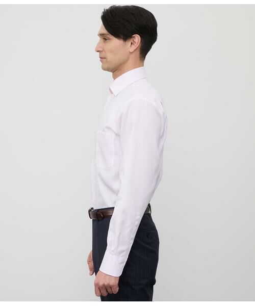 NEWYORKER / ニューヨーカー シャツ・ブラウス | NY CARE FREE・GIZA COTTON ロンドンストライプ 長袖ワイドカラーシャツ | 詳細2