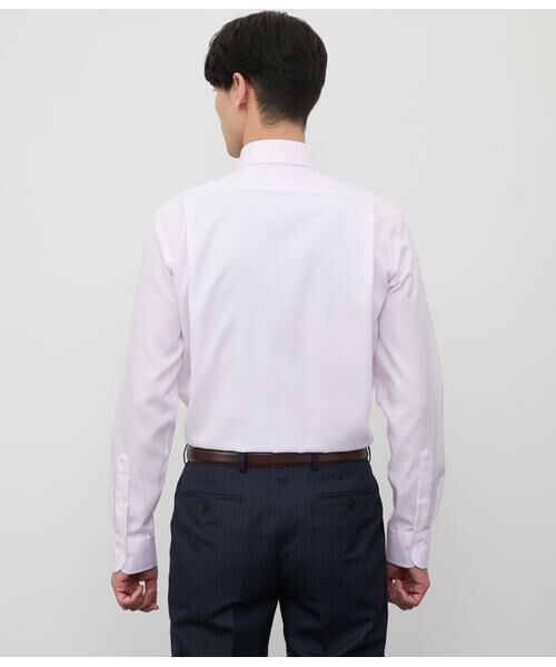 NEWYORKER / ニューヨーカー シャツ・ブラウス | NY CARE FREE・GIZA COTTON ロンドンストライプ 長袖ワイドカラーシャツ | 詳細3