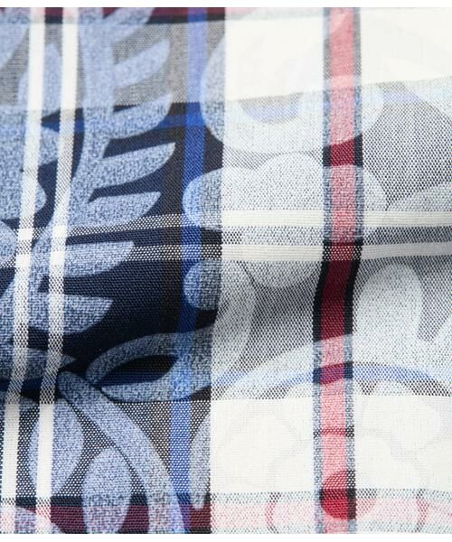 NEWYORKER / ニューヨーカー シャツ・ブラウス | ペイズリーニューヨーカータータン 長袖ショートボタンダウンシャツ | 詳細9