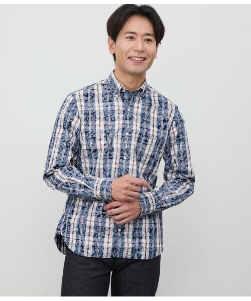 楽天市場】ペイズリー柄 シャツ 長袖の通販