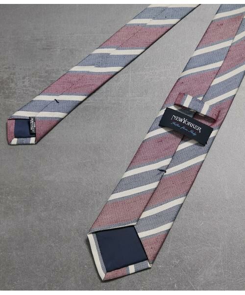 NEWYORKER / ニューヨーカー ネクタイ | Mantero オックスストライプ ネクタイ | 詳細2