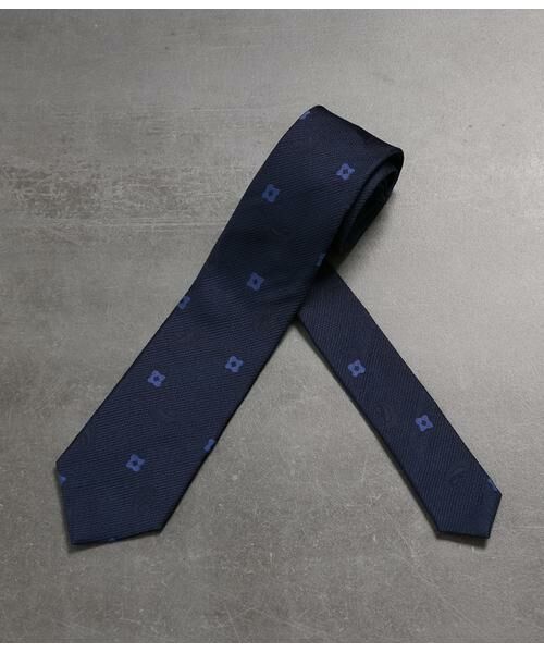 NEWYORKER / ニューヨーカー ネクタイ | Classico Seta フレスコ小紋 ネクタイ | 詳細1