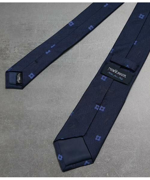 NEWYORKER / ニューヨーカー ネクタイ | Classico Seta フレスコ小紋 ネクタイ | 詳細2