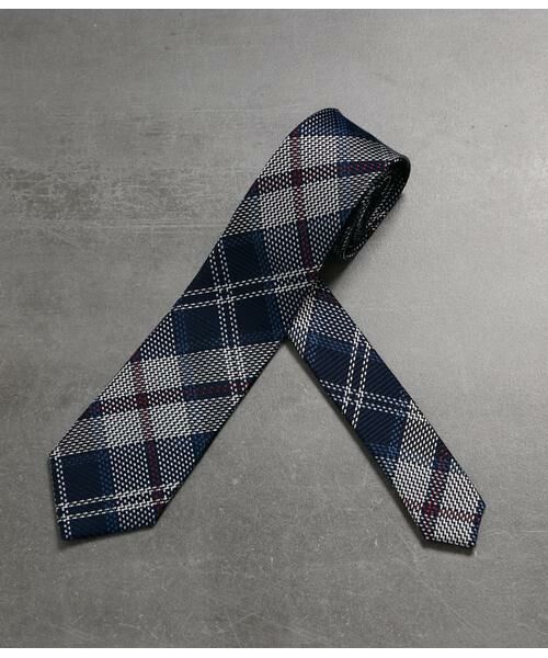 NEWYORKER / ニューヨーカー ネクタイ | タイルアートニューヨーカータータン ネクタイ | 詳細1