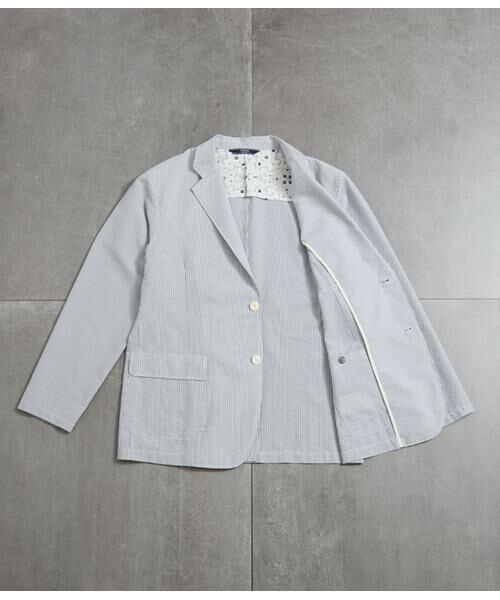 H421*NEWYORKER ニューヨーカー☆テーラードジャケット☆グレー13. NEWYORKER MEN｜ファッション通販のNY.ONLINE