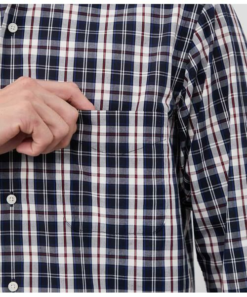 NEWYORKER / ニューヨーカー シャツ・ブラウス | ニューヨーカータータン 七分袖カッタウェイカラーシャツ | 詳細5