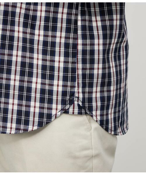 NEWYORKER / ニューヨーカー シャツ・ブラウス | ニューヨーカータータン 七分袖カッタウェイカラーシャツ | 詳細7