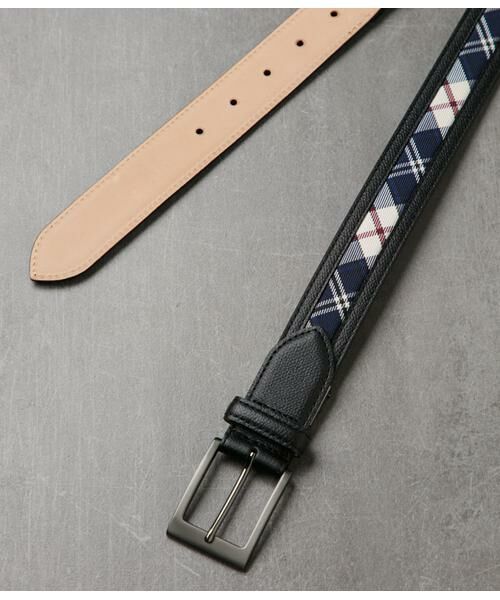 NEWYORKER / ニューヨーカー ベルト・サスペンダー | ニューヨーカータータン×レザーベルト | 詳細1