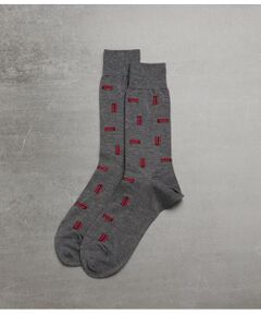 NEWYORKER / ニューヨーカー ソックス | ダブルデッカーバスモチーフ カジュアルソックス