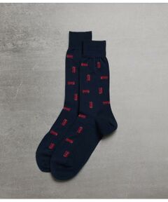 NEWYORKER / ニューヨーカー ソックス | ダブルデッカーバスモチーフ カジュアルソックス