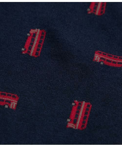 NEWYORKER / ニューヨーカー ソックス | ダブルデッカーバスモチーフ カジュアルソックス | 詳細4