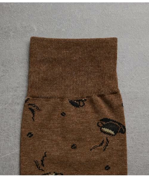 NEWYORKER / ニューヨーカー ソックス | コーヒーモチーフ カジュアルソックス | 詳細3