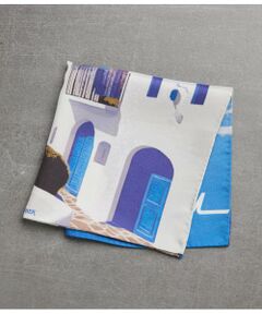 ランドスケープペインティング ポケットチーフ