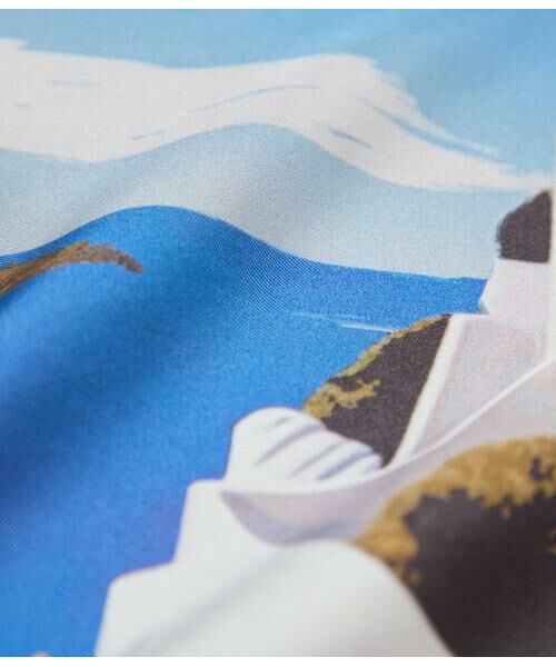 NEWYORKER / ニューヨーカー その他小物 | ランドスケープペインティング ポケットチーフ | 詳細3