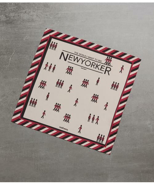 NEWYORKER / ニューヨーカー その他小物 | ロイヤルガーズ モチーフ ポケットチーフ | 詳細1