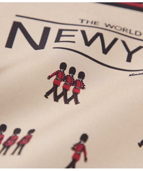 NEWYORKER / ニューヨーカー その他小物 | ロイヤルガーズ モチーフ ポケットチーフ | 詳細3