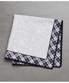 Easy Care ペイズリーニューヨーカータータンハンカチ