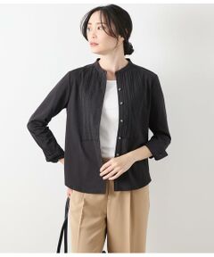 コットンポリエステルボーダー 前後2WAYカットソー NEWYORKER tシャツ コットンポリエステルボーダー 前後2WAY