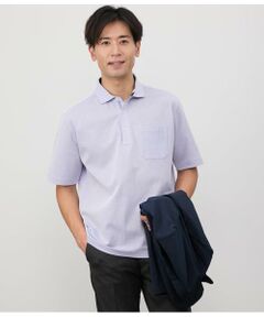 NEWYORKER / ニューヨーカー ポロシャツ | COOL COMFORT ジャージーサッカーストライプ ポロシャツ