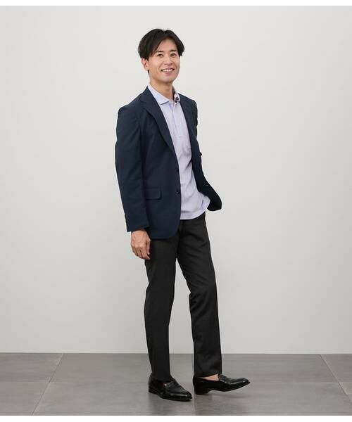 NEWYORKER / ニューヨーカー ポロシャツ | COOL COMFORT ジャージーサッカーストライプ ポロシャツ | 詳細16