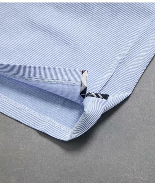 NEWYORKER / ニューヨーカー ポロシャツ | COOL COMFORT ジャージーサッカーストライプ ポロシャツ | 詳細9