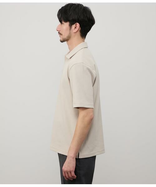 2883【希少デザイン・美品】コムデギャルソン スキッパー 半袖 ポロシャツ COMME des GARCONS COMME des GARCONS(コムデギャルソン