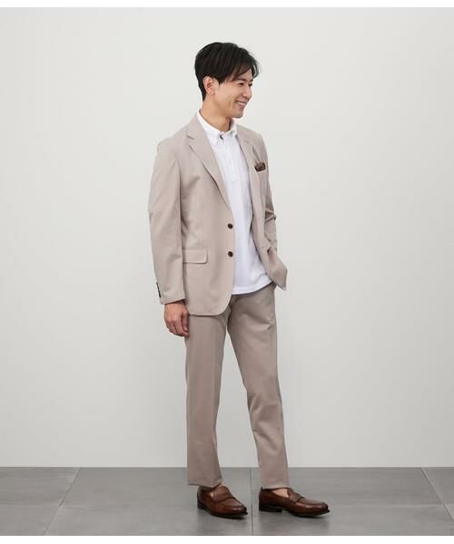 NEWYORKER / ニューヨーカー ポロシャツ | NY CARE FREE 無地プルオーバー ボタンダウンポロシャツ | 詳細11