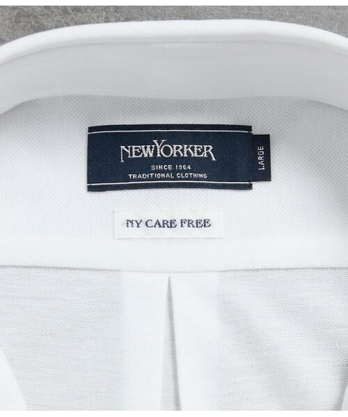 NEWYORKER / ニューヨーカー ポロシャツ | NY CARE FREE 無地プルオーバー ボタンダウンポロシャツ | 詳細9