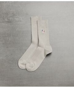 NEWYORKER / ニューヨーカー ソックス | トリコロールNY刺繍 カジュアルソックス