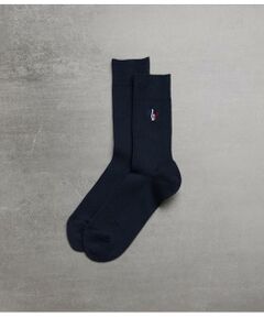 NEWYORKER / ニューヨーカー ソックス | トリコロールNY刺繍 カジュアルソックス